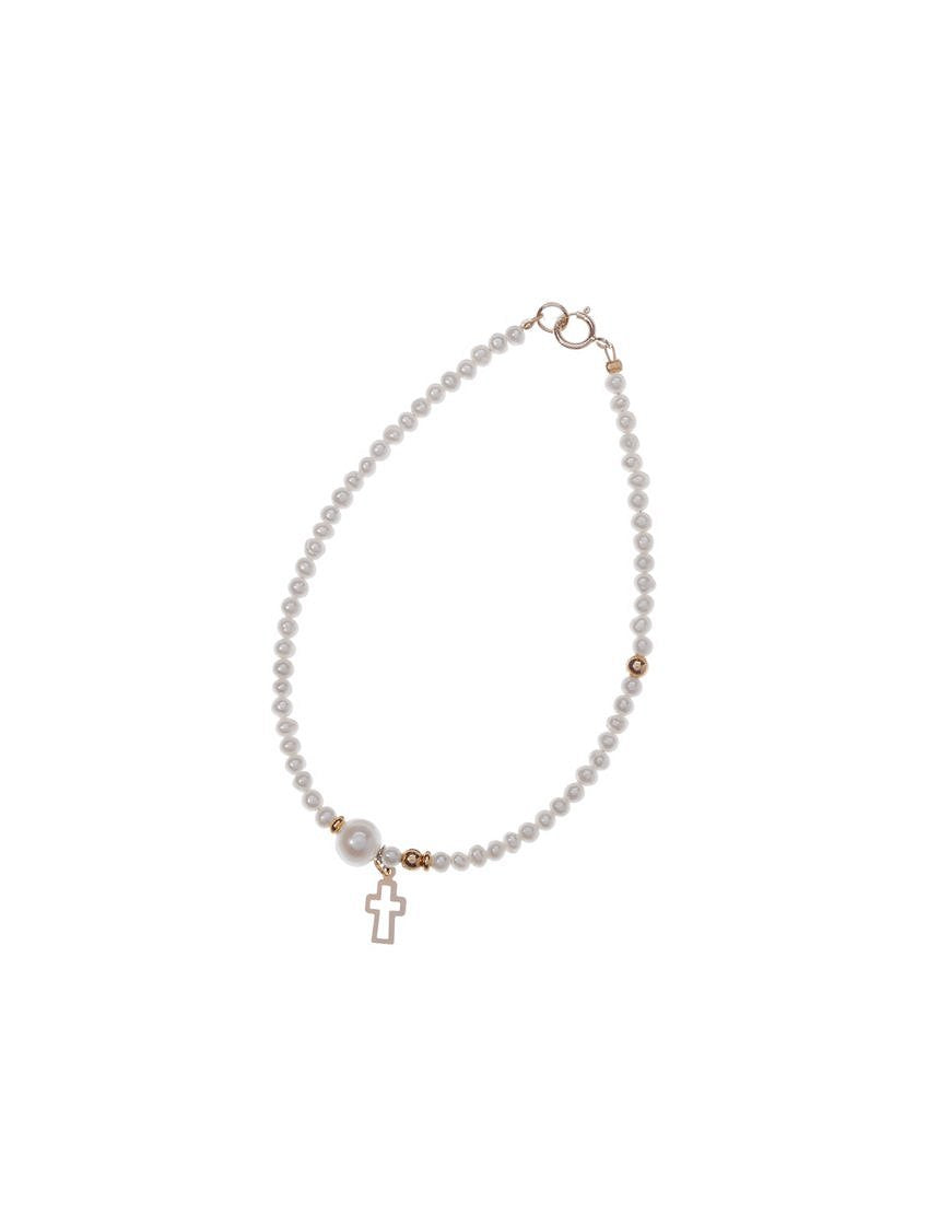 BRACELET WITH PEARLS (23742)