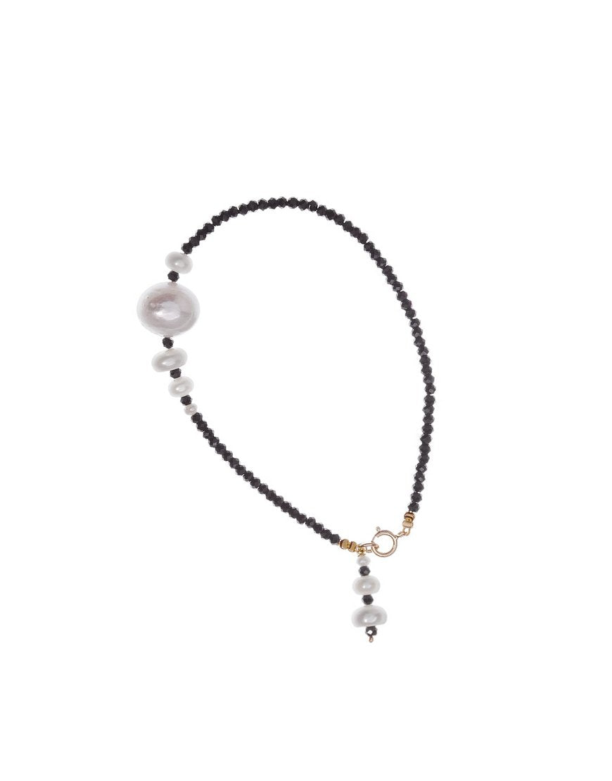 BRACELET WITH BLACK SPINEL (27226)