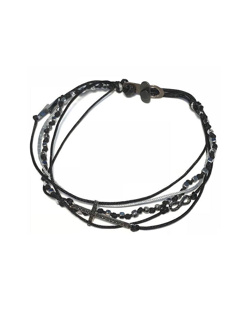 MEN'S BRACELET WITH HEMATITES (29089)