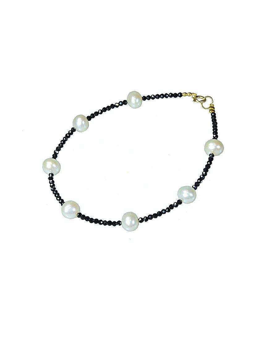 BRACELET WITH PEARLS (29231)