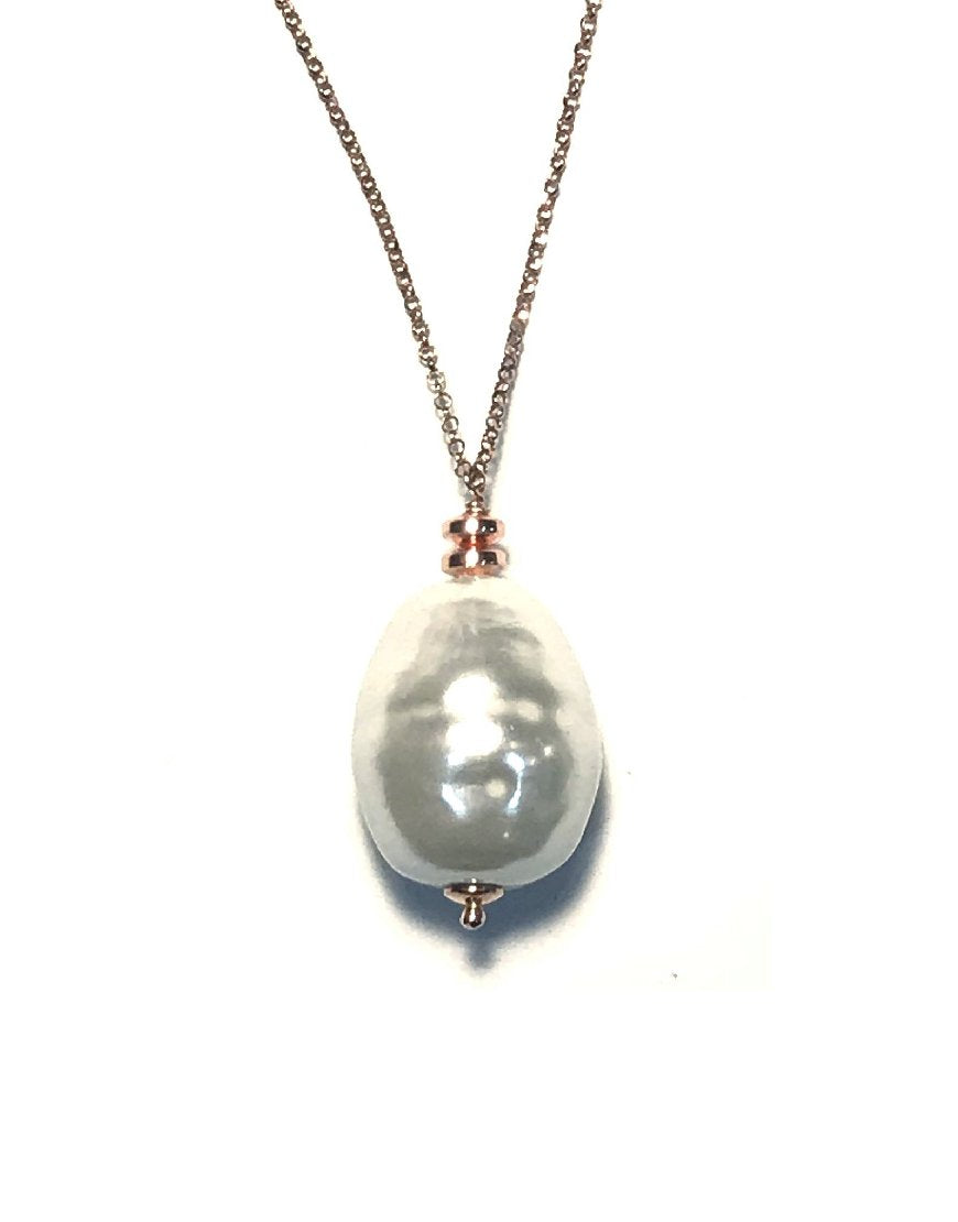 NECKLACE WITH SHELL PEARL (30481)