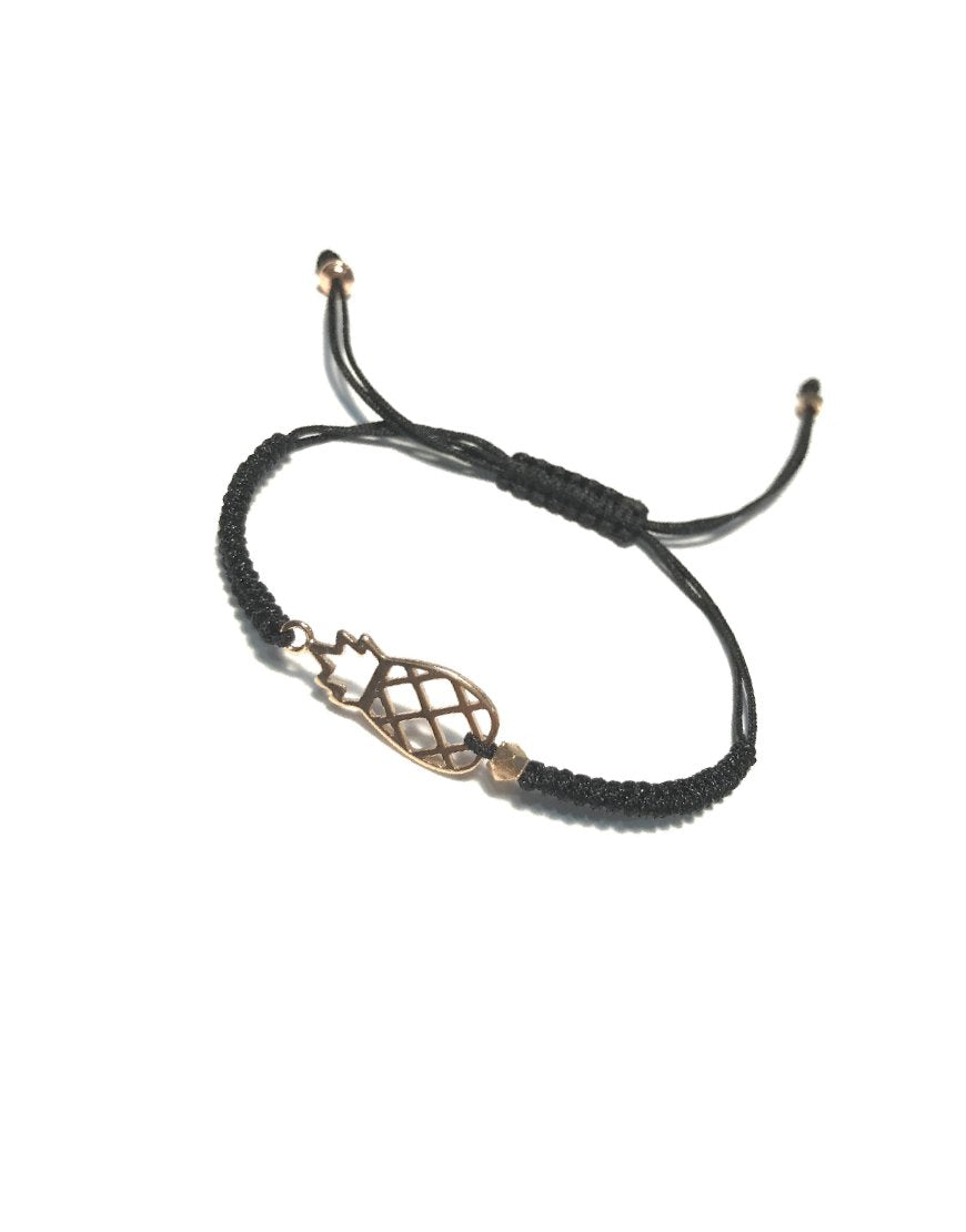 BRACELET WITH HEMATITE AND SILVER (30507)