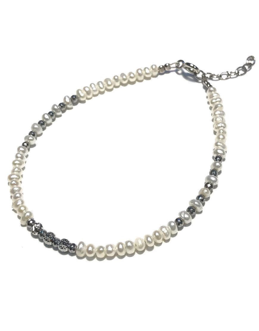 ΒΡΑΧΙΟΛΙ ΑΣΗΜΕΝΙΟ ΜΕ SHELL PEARL (30835)