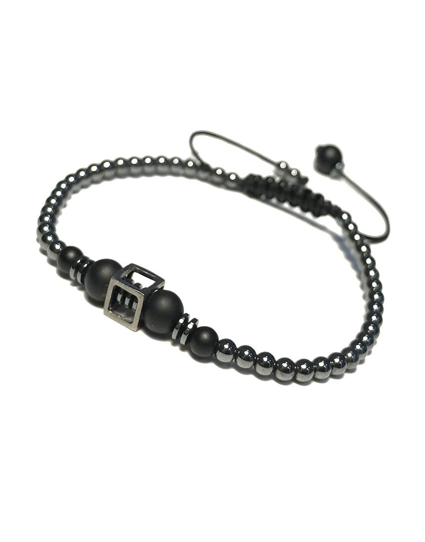 MEN'S BRACELET WITH HEMATITES (31355)