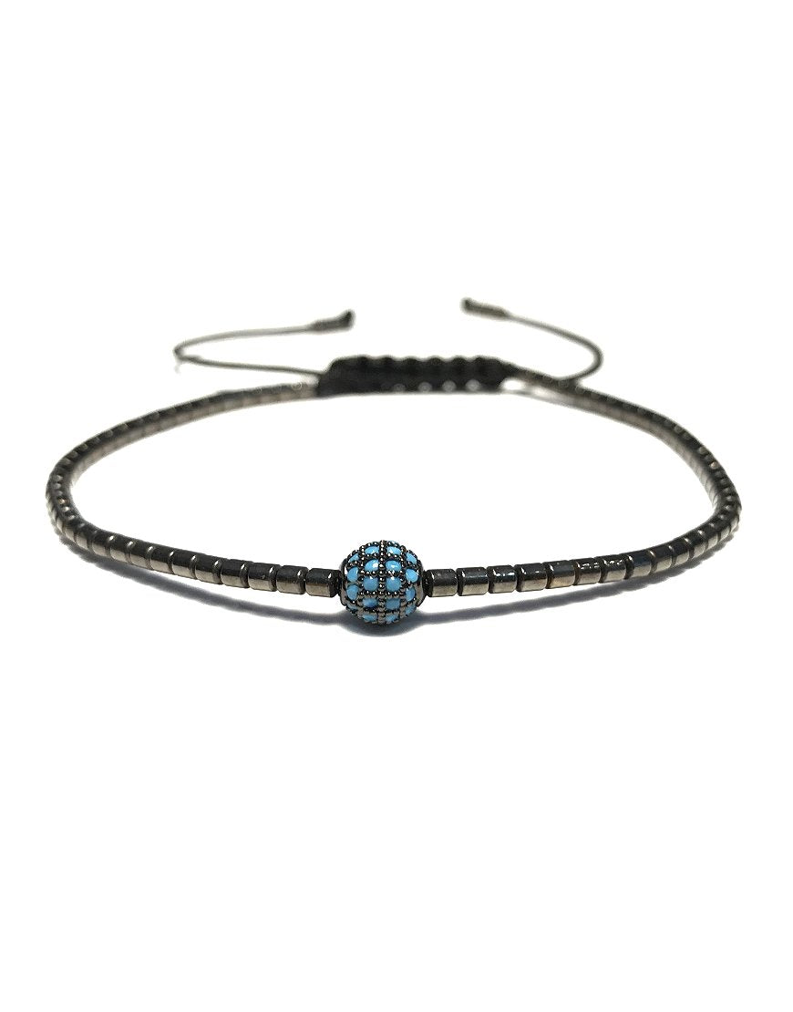 MEN'S BRACELET WITH HEMATITES (31356)
