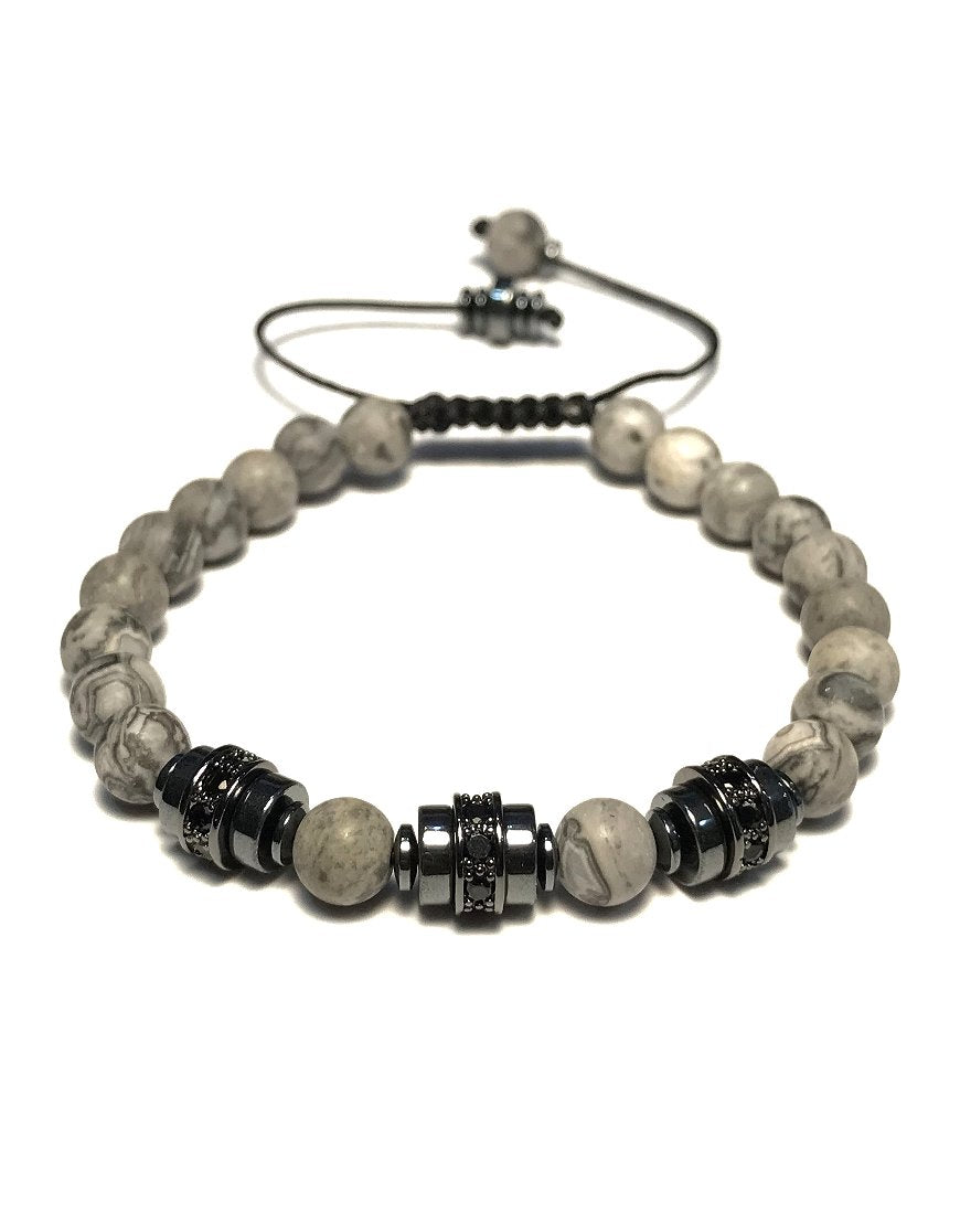 MEN'S JASPER BRACELET (31403)
