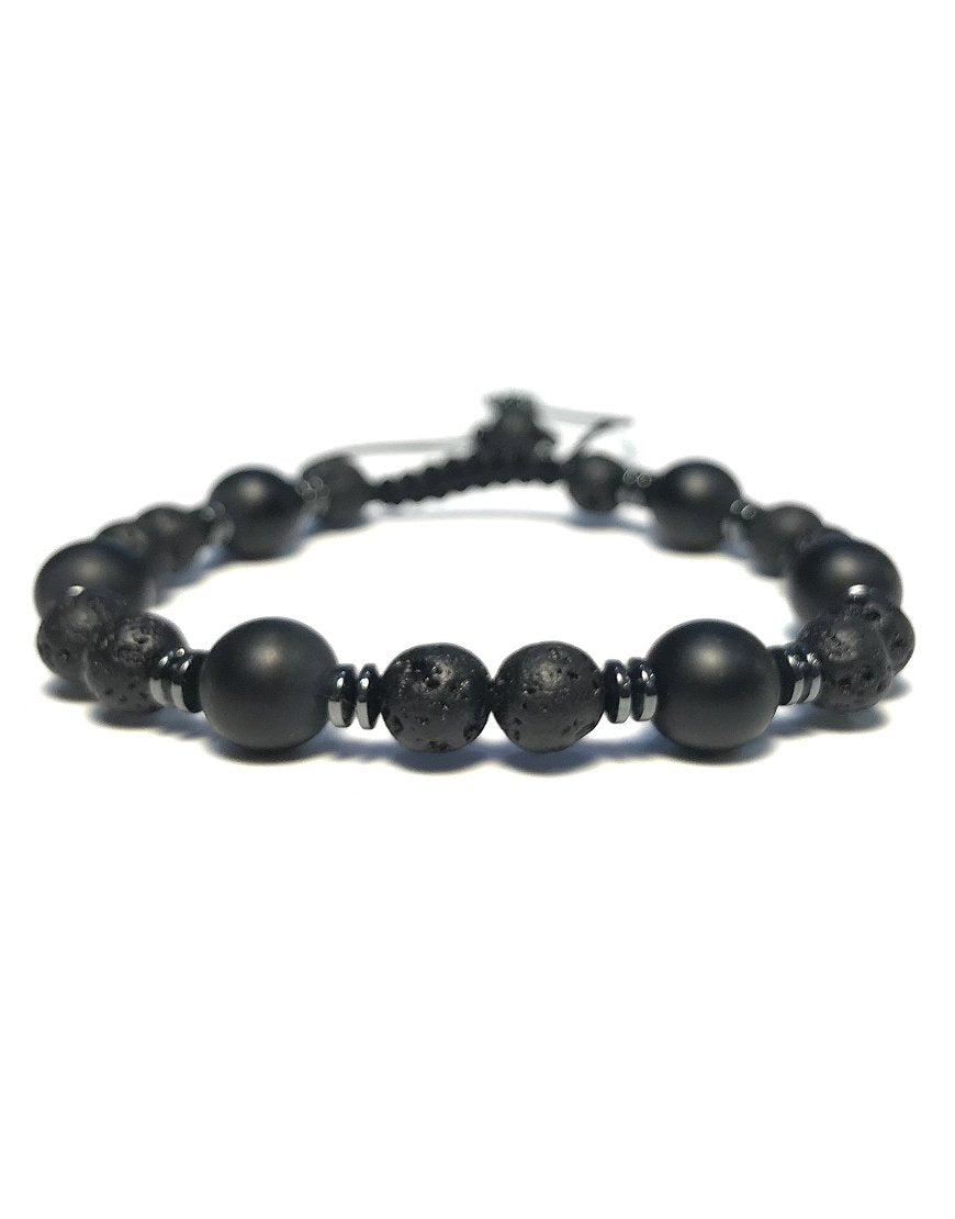 MEN'S BRACELET WITH AGATE (31450)