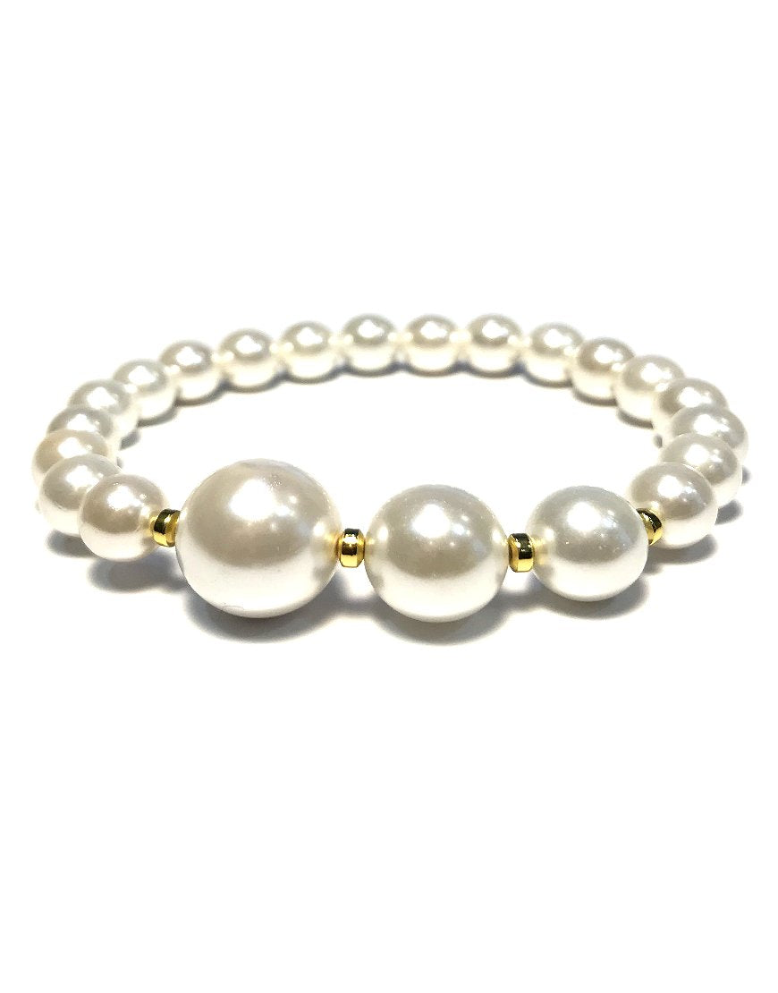 BRACELET WITH SHELL PEARL (31497)