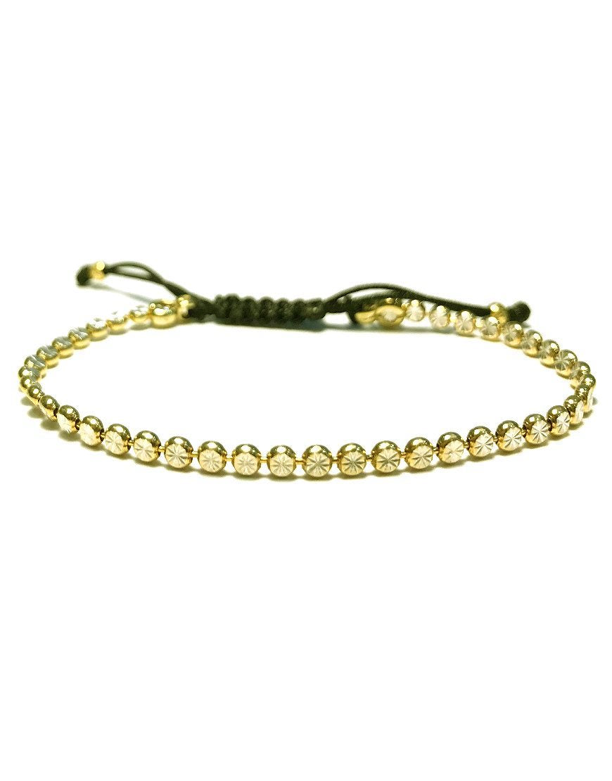 SILVER DIAMOND CUT BRACELET (31530)