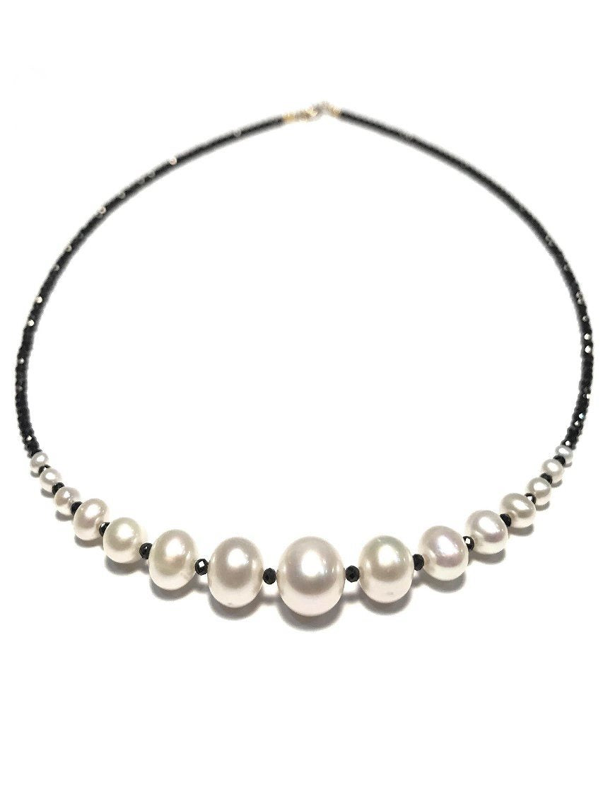GOLD NECKLACE WITH SPINEL (31648)