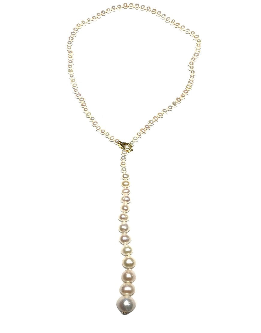 NECKLACE GOLD TIE (31651)