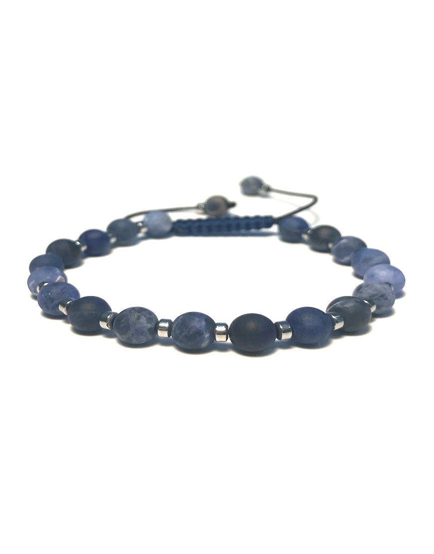 MEN'S BRACELET WITH SODALITE (31889)