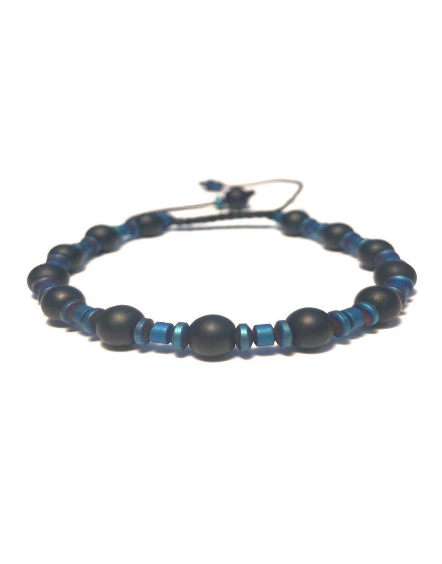 MEN'S BRACELET WITH AGATE (31891)