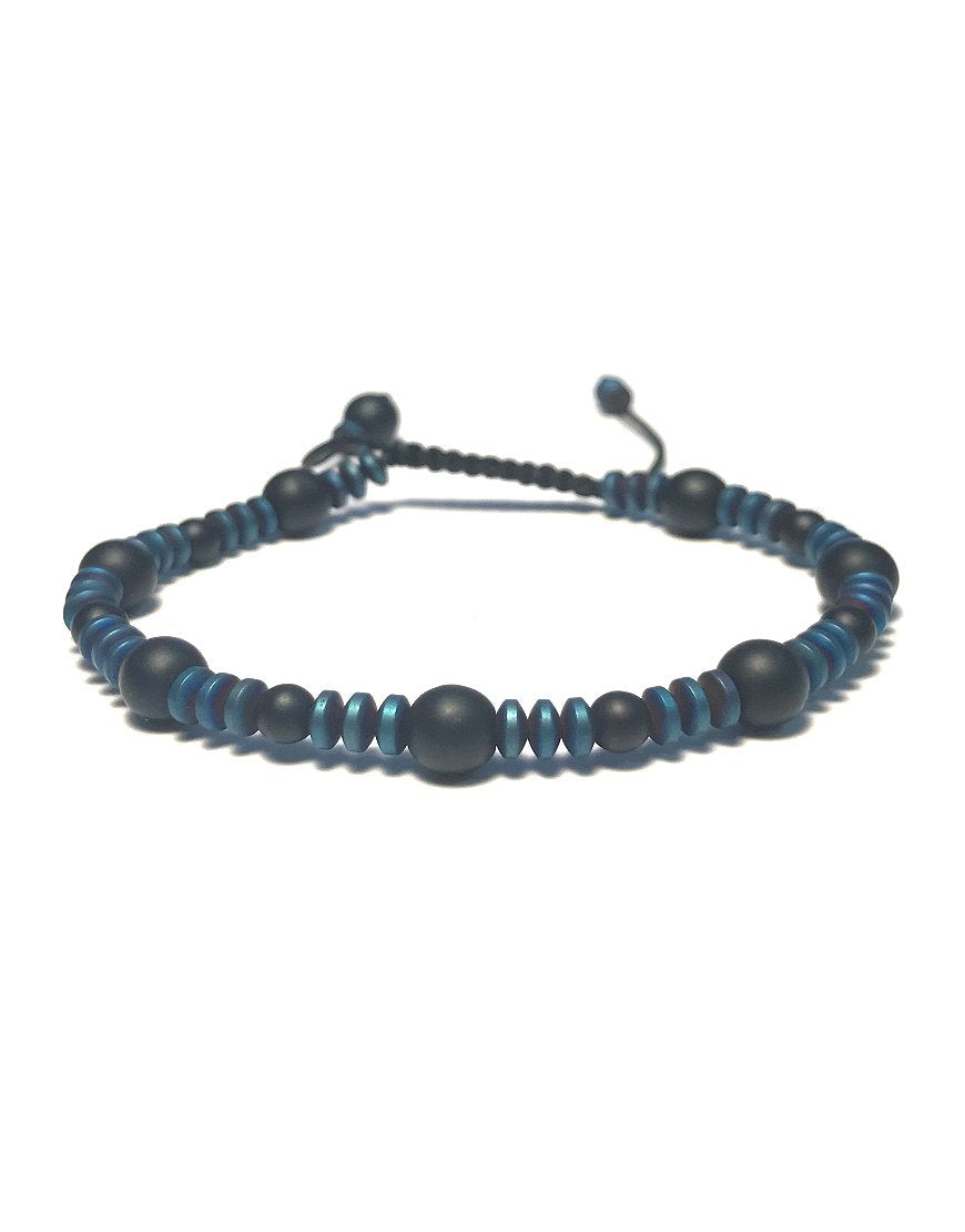 MEN'S BRACELET WITH AGATE (31892)