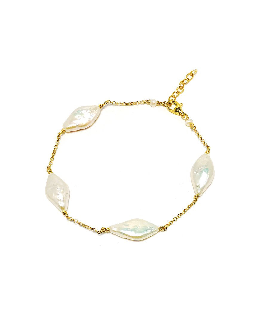 BAROQUE PEARL BRACELET (33013)