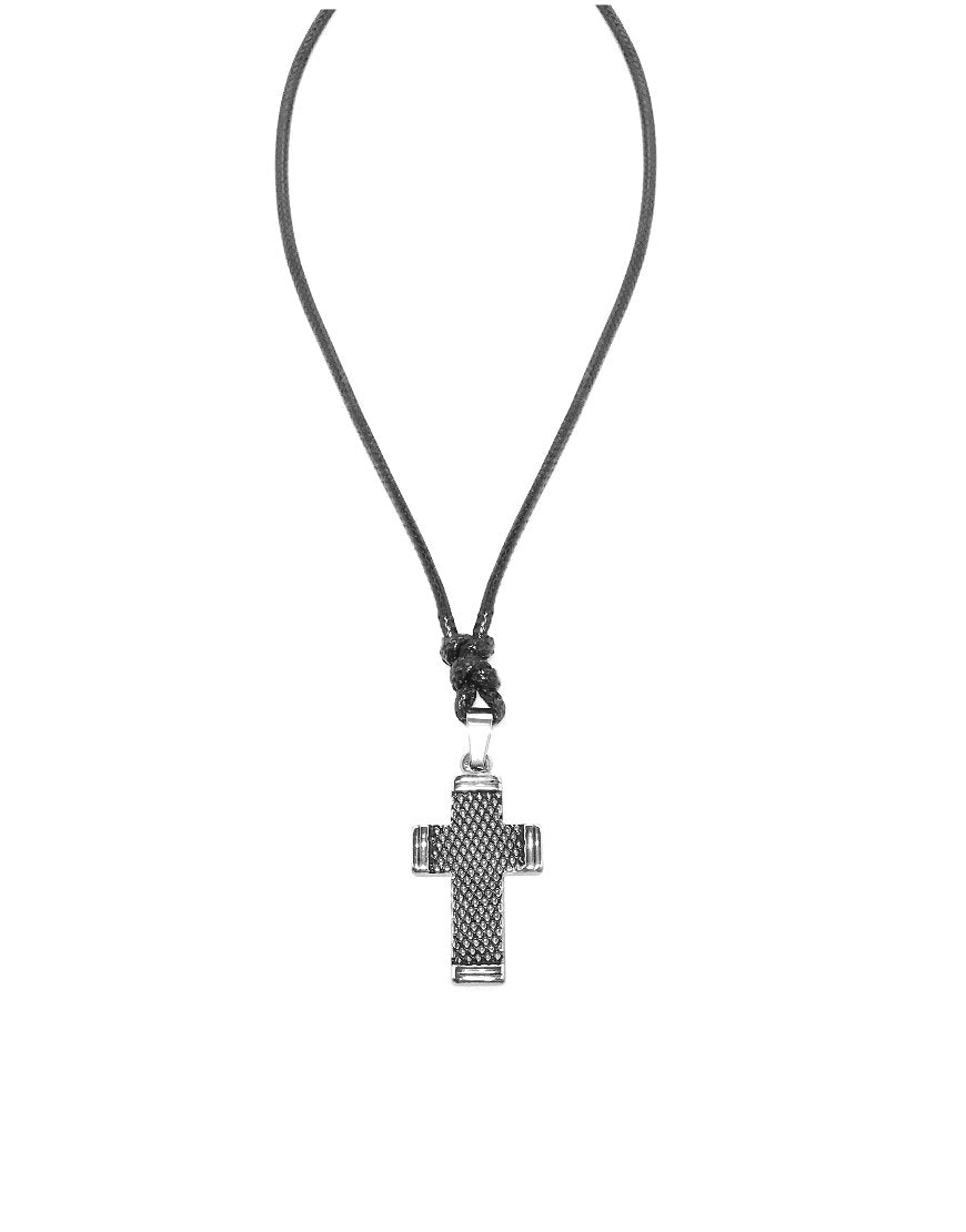 MEN'S NECKLACE WITH CROSS (33053)