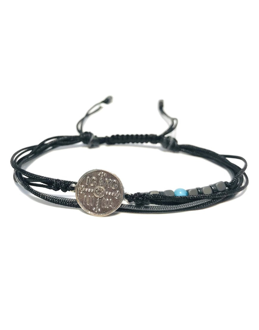 MEN'S SILVER BRACELET (33113)