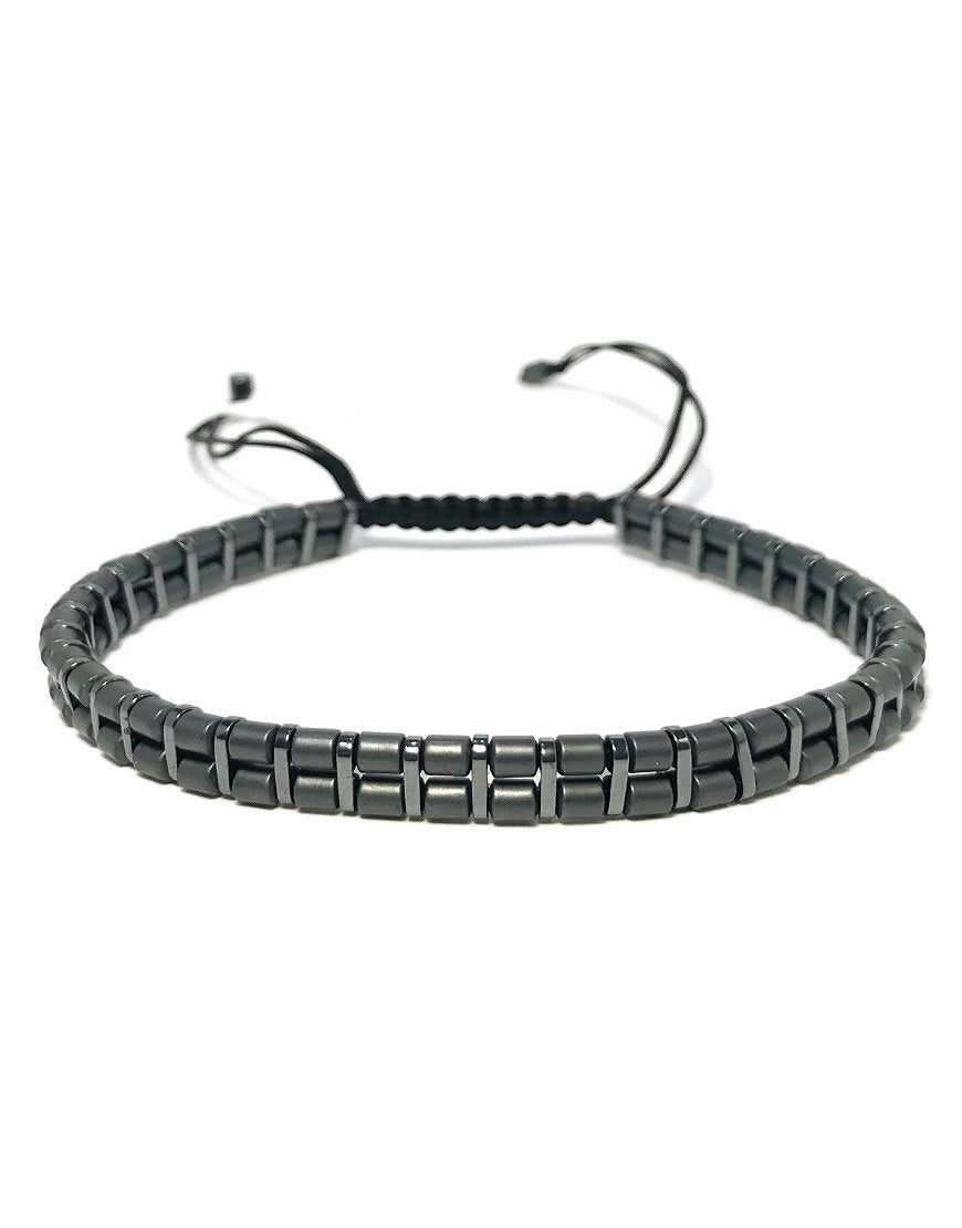 MEN'S BRACELET WITH HEMATITES (33117)