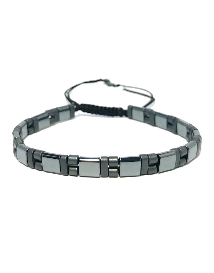 MEN'S BRACELET WITH HEMATITES (33118)