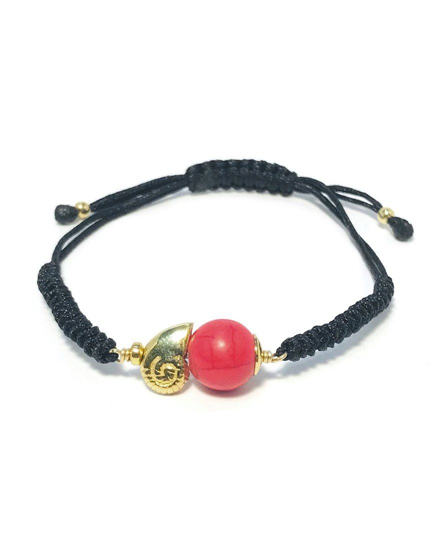 SILVER BRACELET WITH HOWLITE (33417)