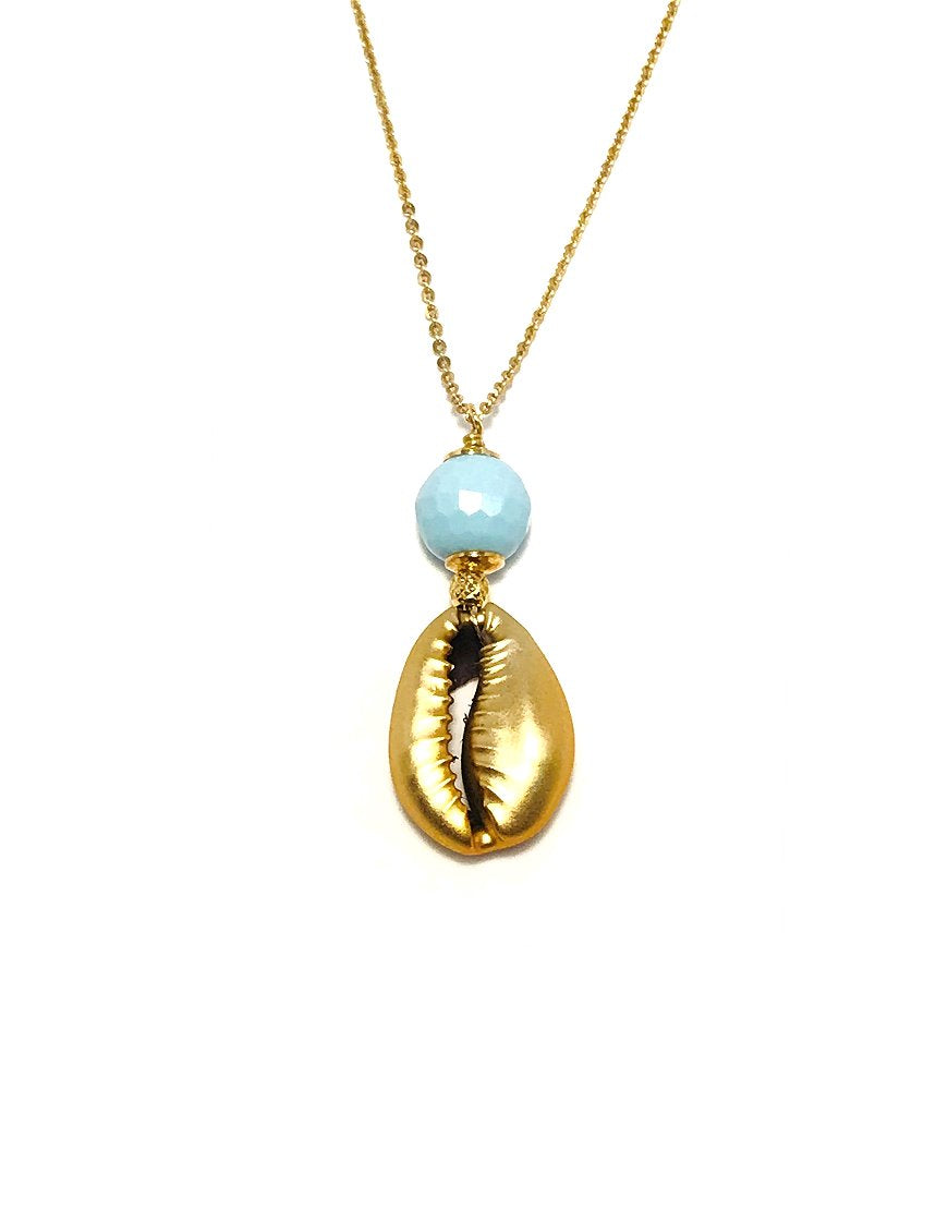 SILVER NECKLACE WITH SHELL (33489)