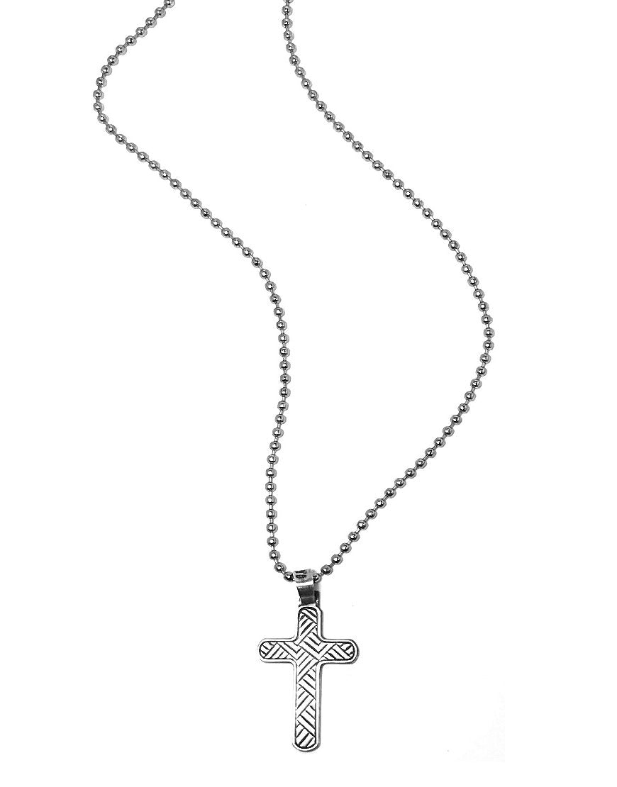 MEN'S CROSS NECKLACE (33930)