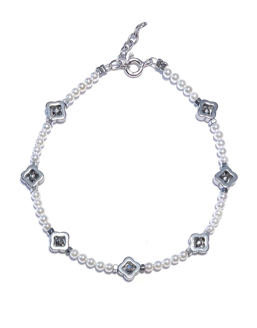ΒΡΑΧΙΟΛΙ ΑΣΗΜΕΝΙΟ ΜΕ SHELL PEARL (35382)