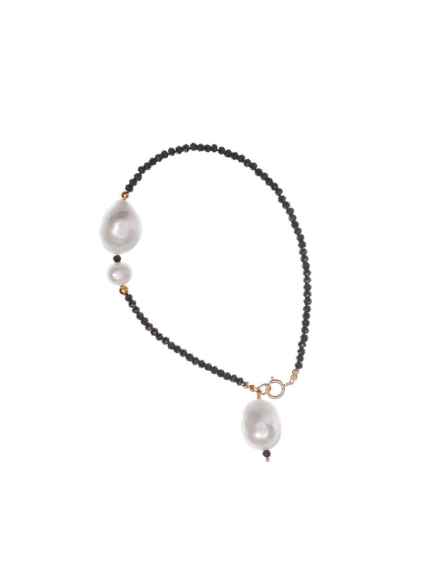 BRACELET WITH BLACK SPINEL (27225)