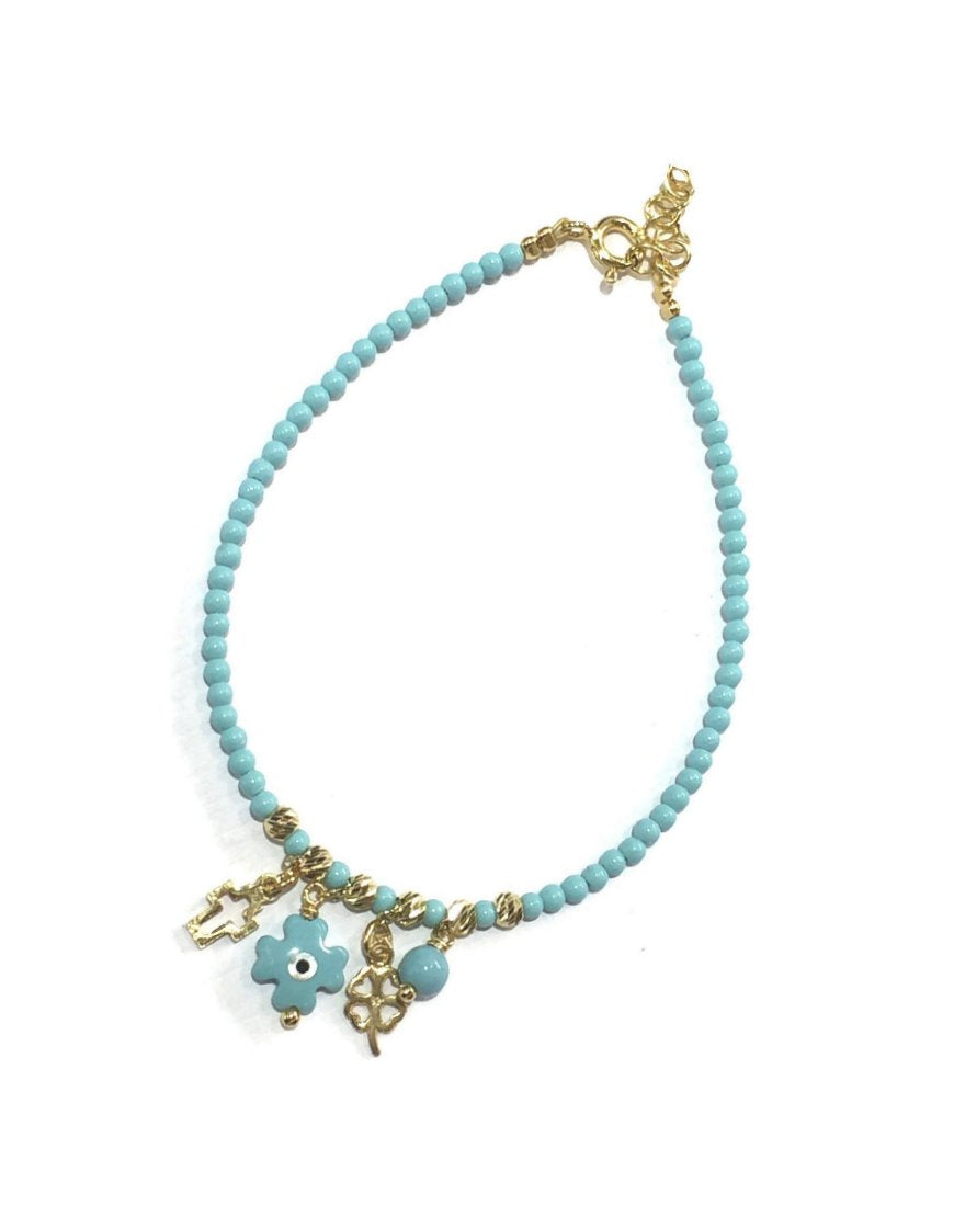 BRACELET WITH TURQUOISE (28406)