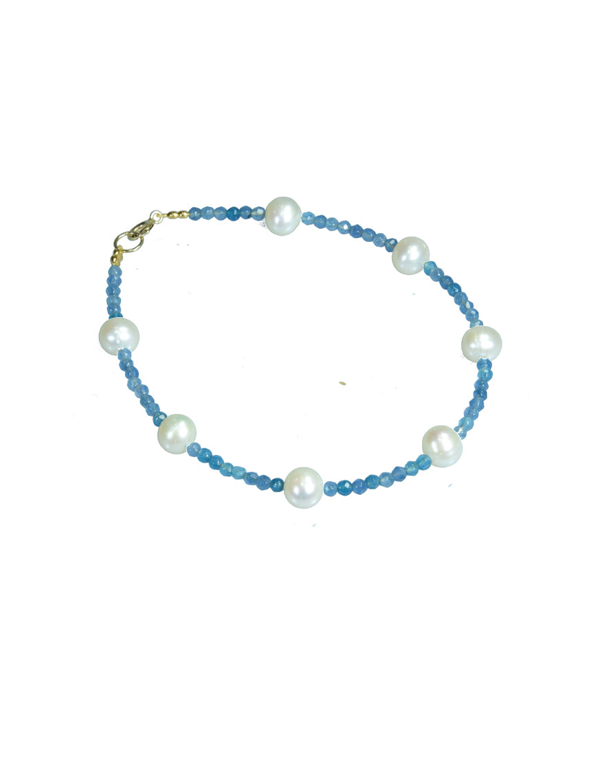 BRACELET WITH PEARLS (29230)