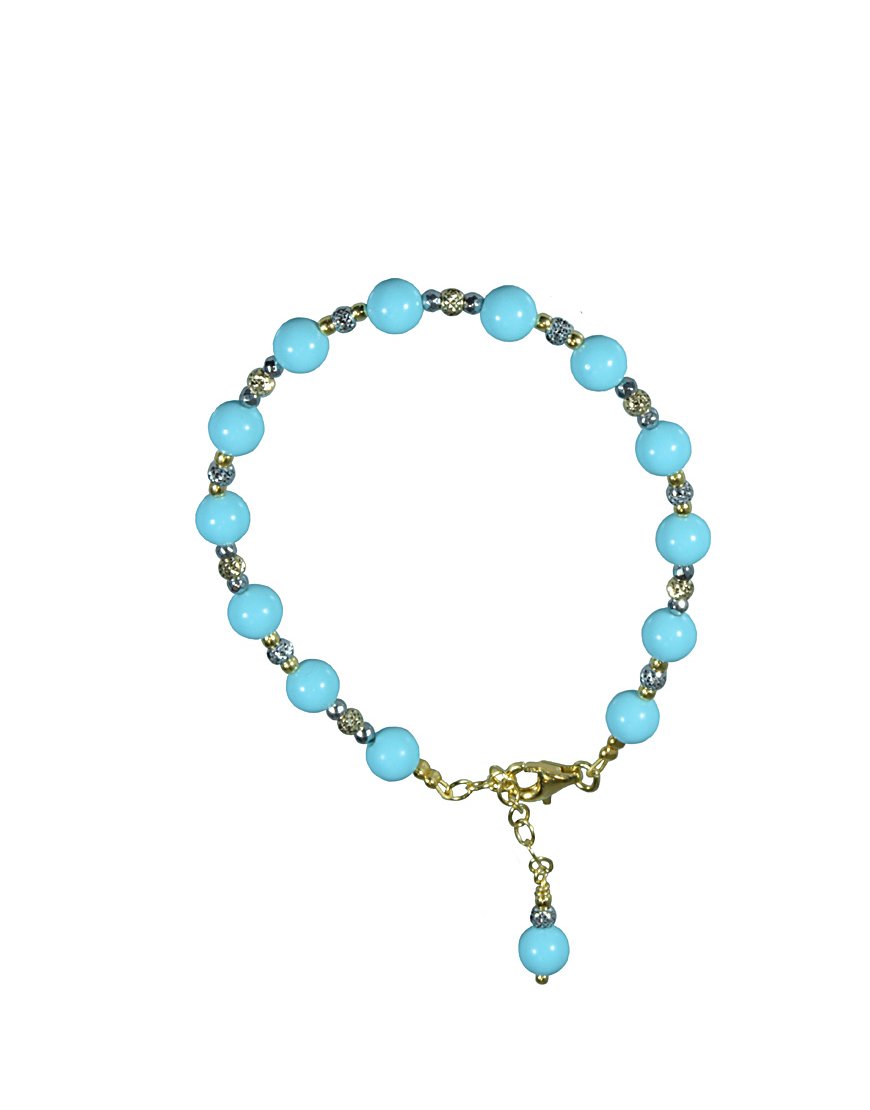 BRACELET WITH TURQUOISE (29512)