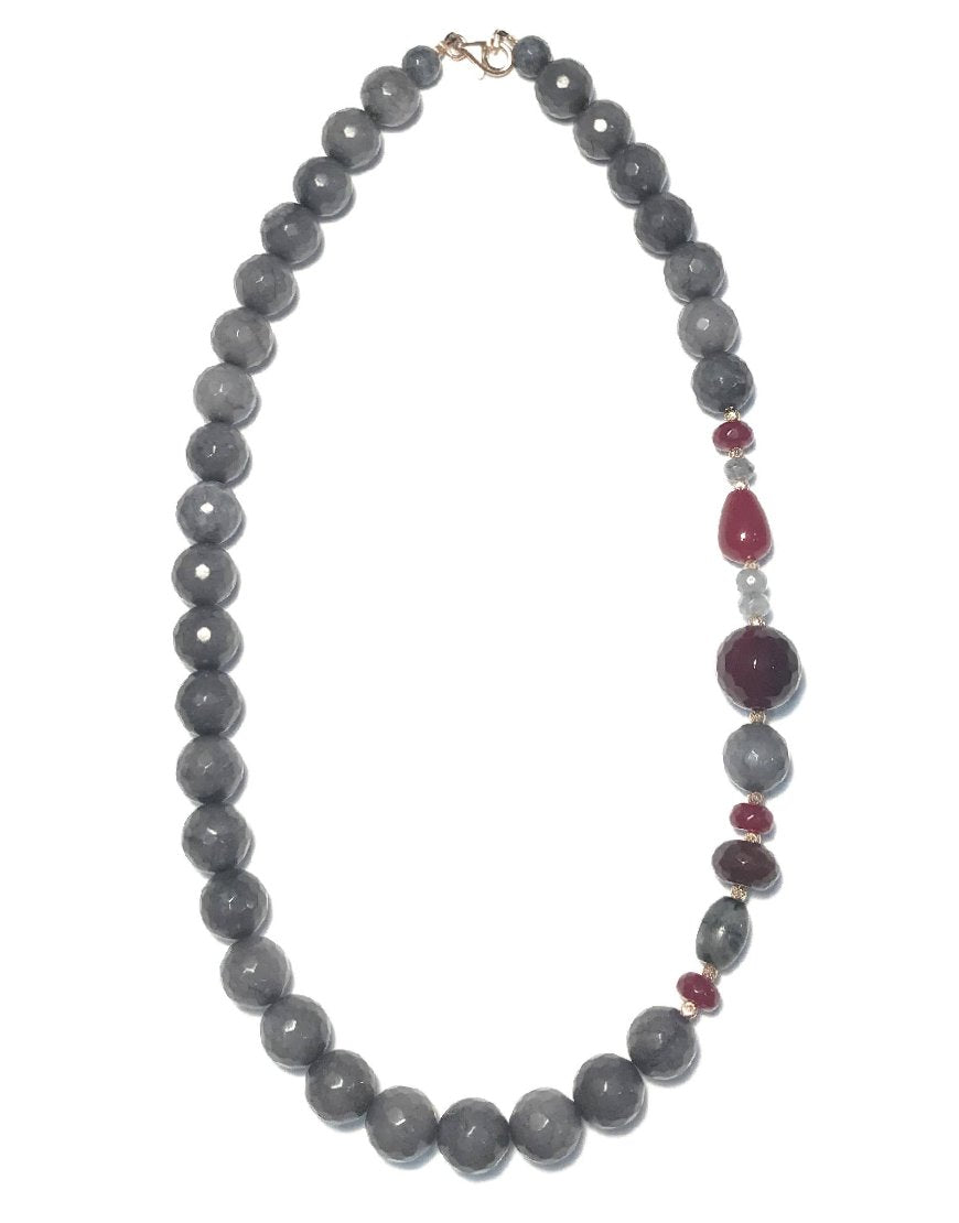 AGATE NECKLACE (30216)