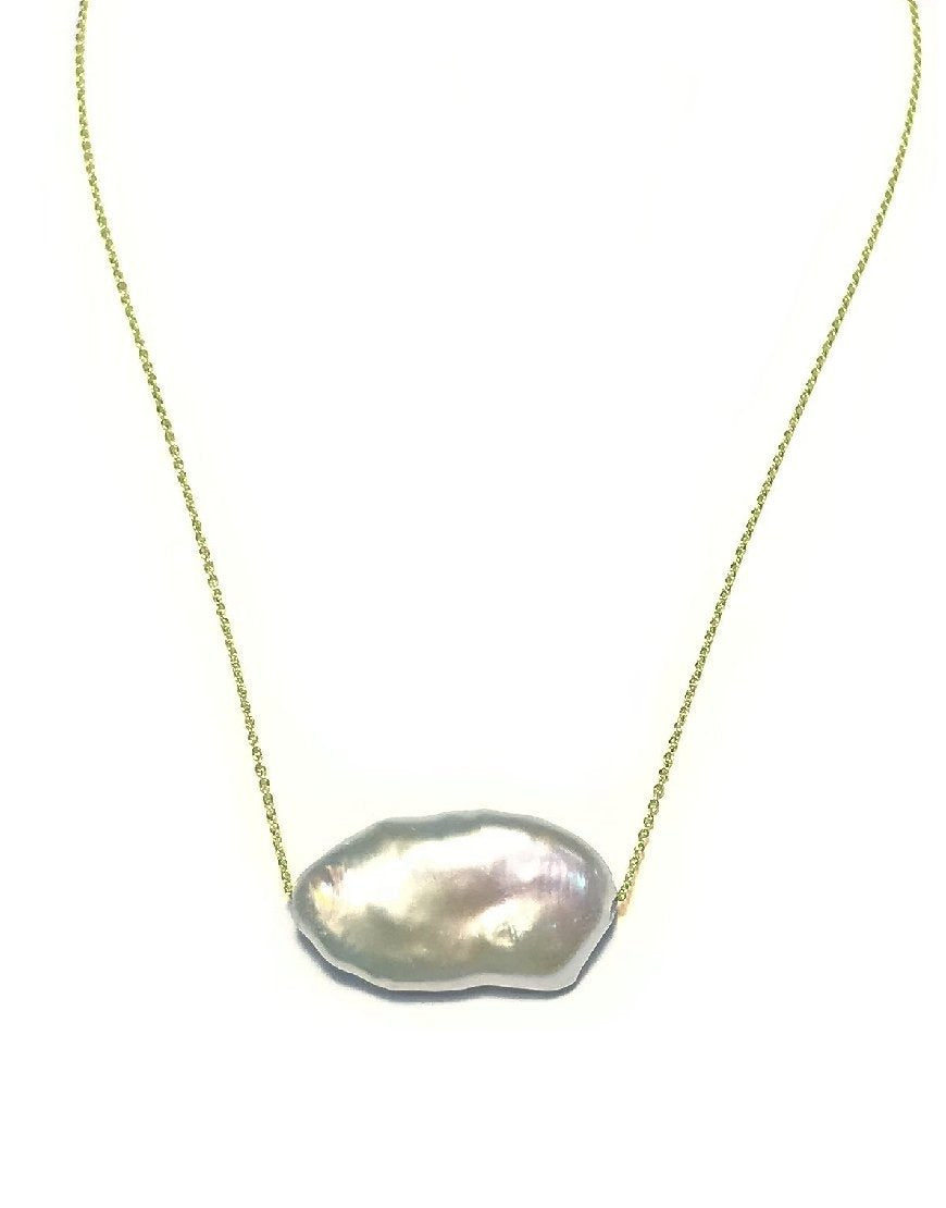 BAROQUE PEARL NECKLACE (30400)