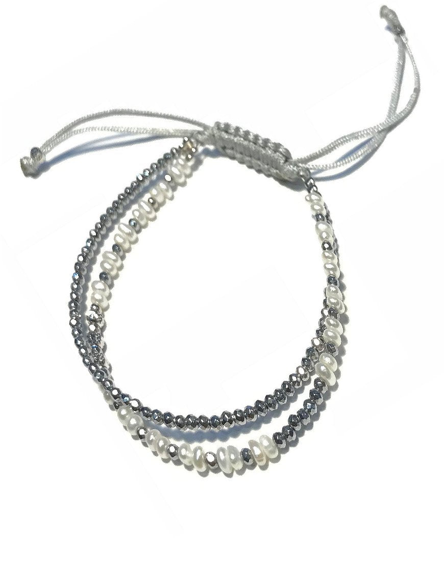 BRACELET WITH PEARLS (30831)