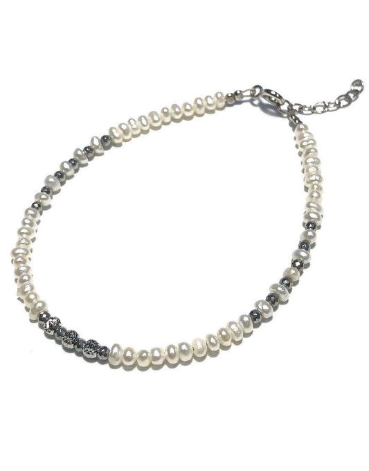 ΒΡΑΧΙΟΛΙ ΑΣΗΜΕΝΙΟ ΜΕ SHELL PEARL (30835)