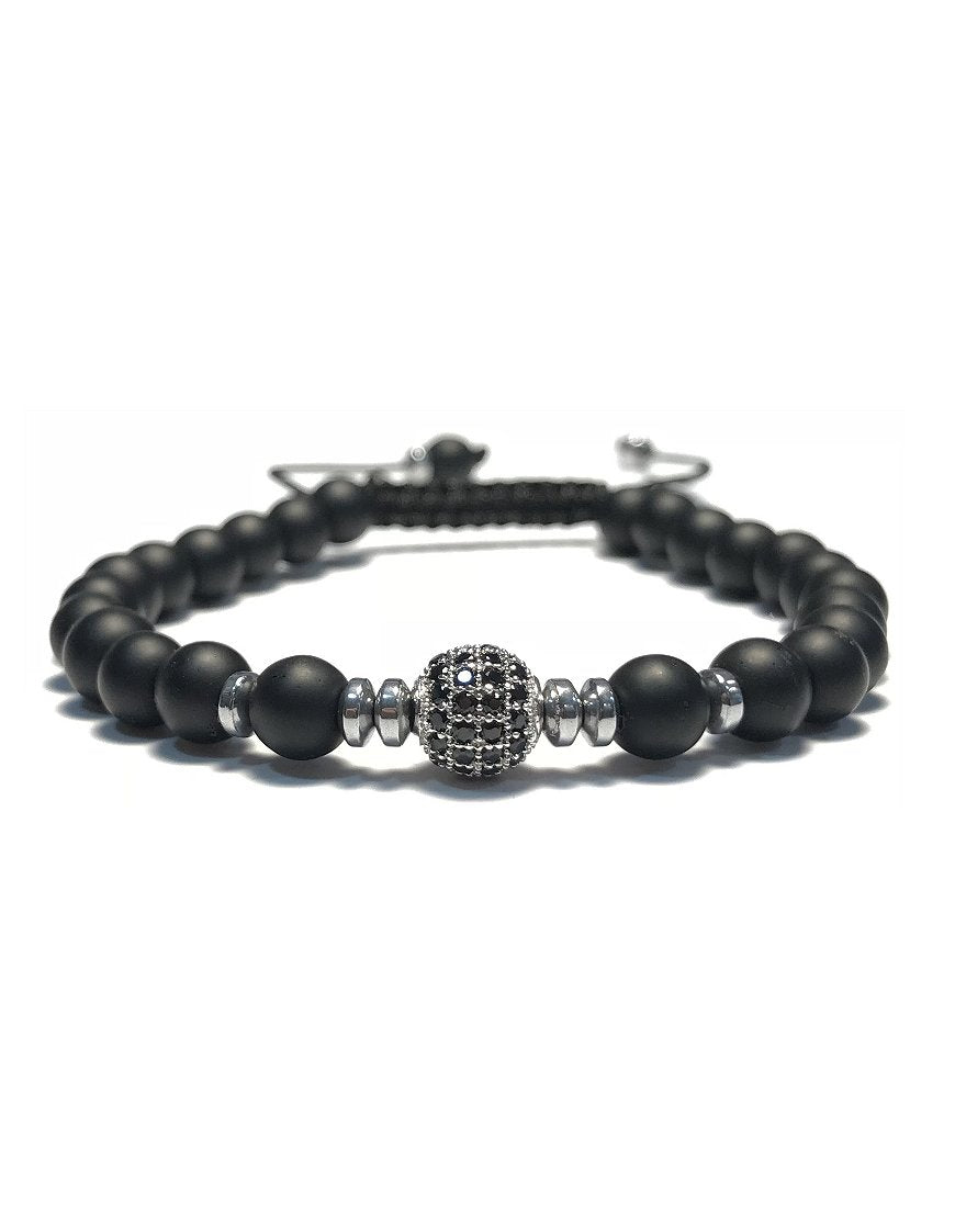 MEN'S BRACELET WITH AGATE (31379)