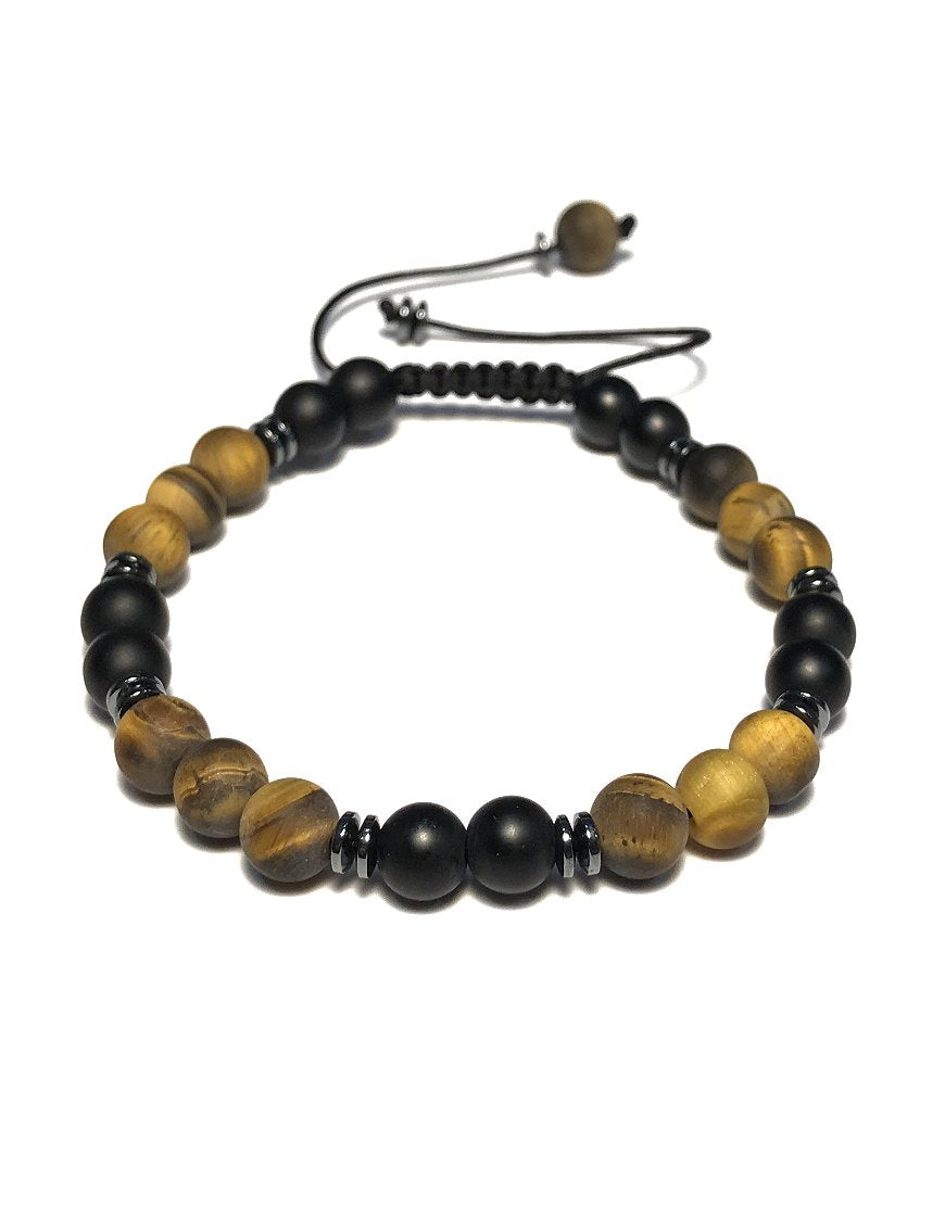 MEN'S AGATE BRACELET (31415)
