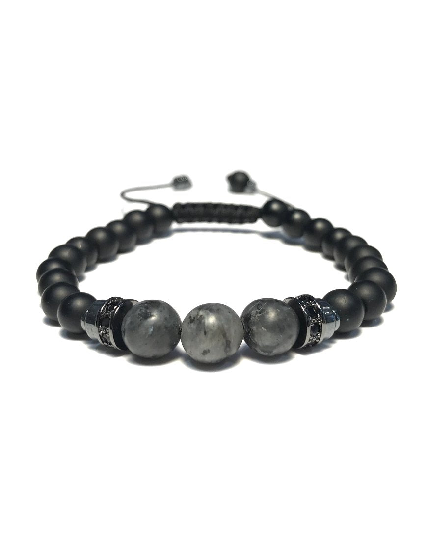 MEN'S BRACELET WITH AGATE (31423)