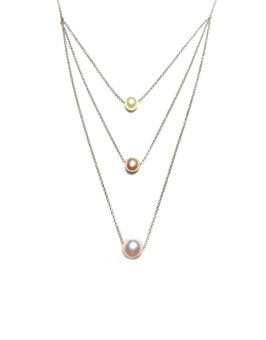 TRIPLE PEARL NECKLACE (31512)