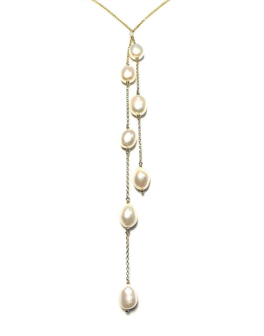 PEARL TIE NECKLACE (31517)