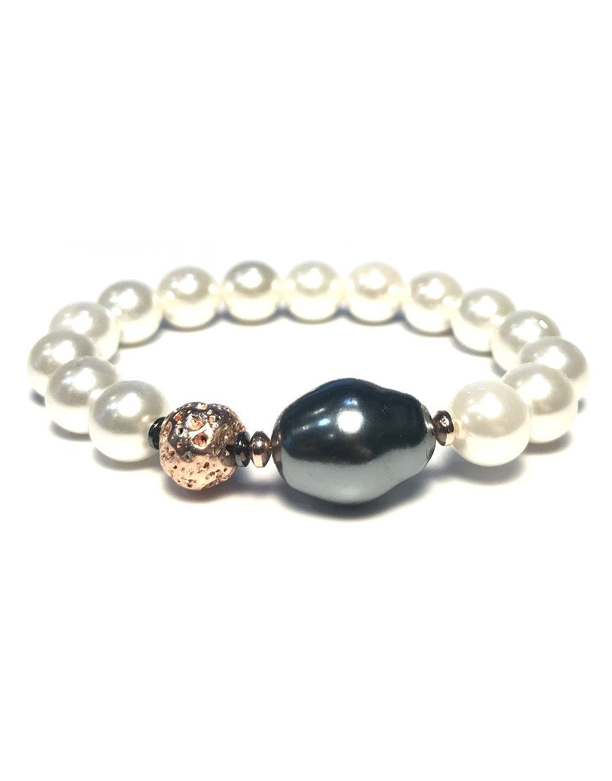 SHELL PEARL BRACELET (31547)