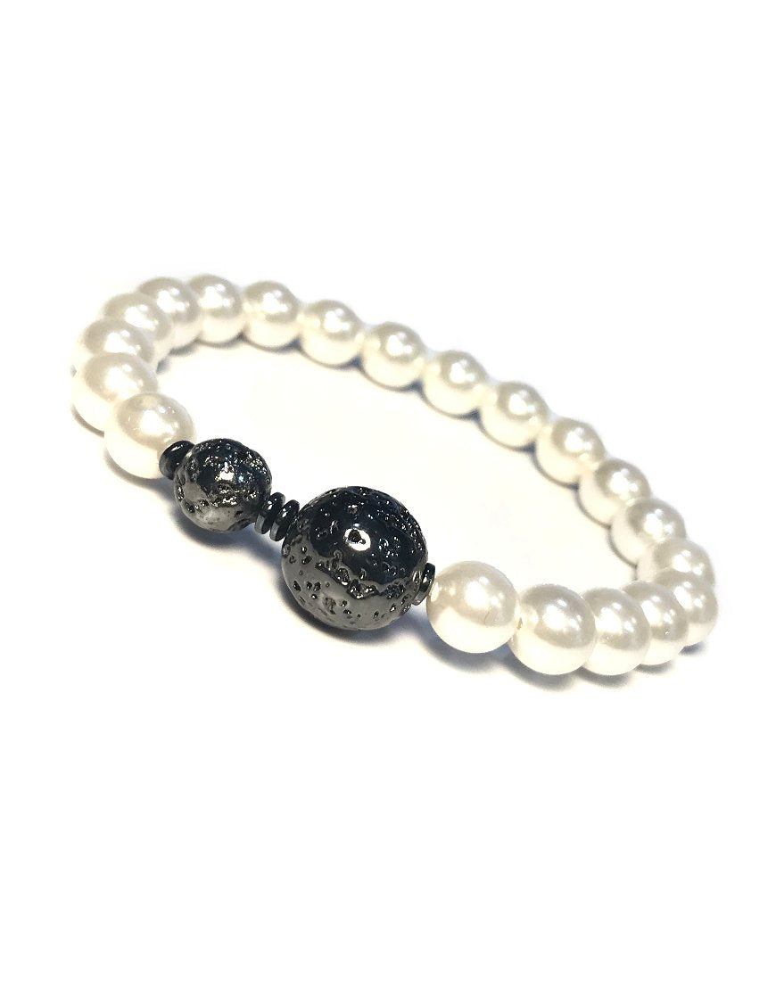 BRACELET WITH SHELL PEARL (31550)