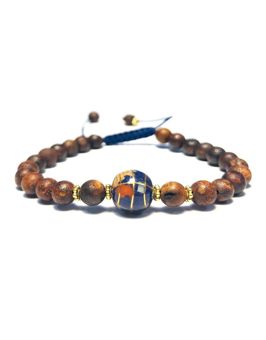 MEN'S SILVER BRACELET (31585)