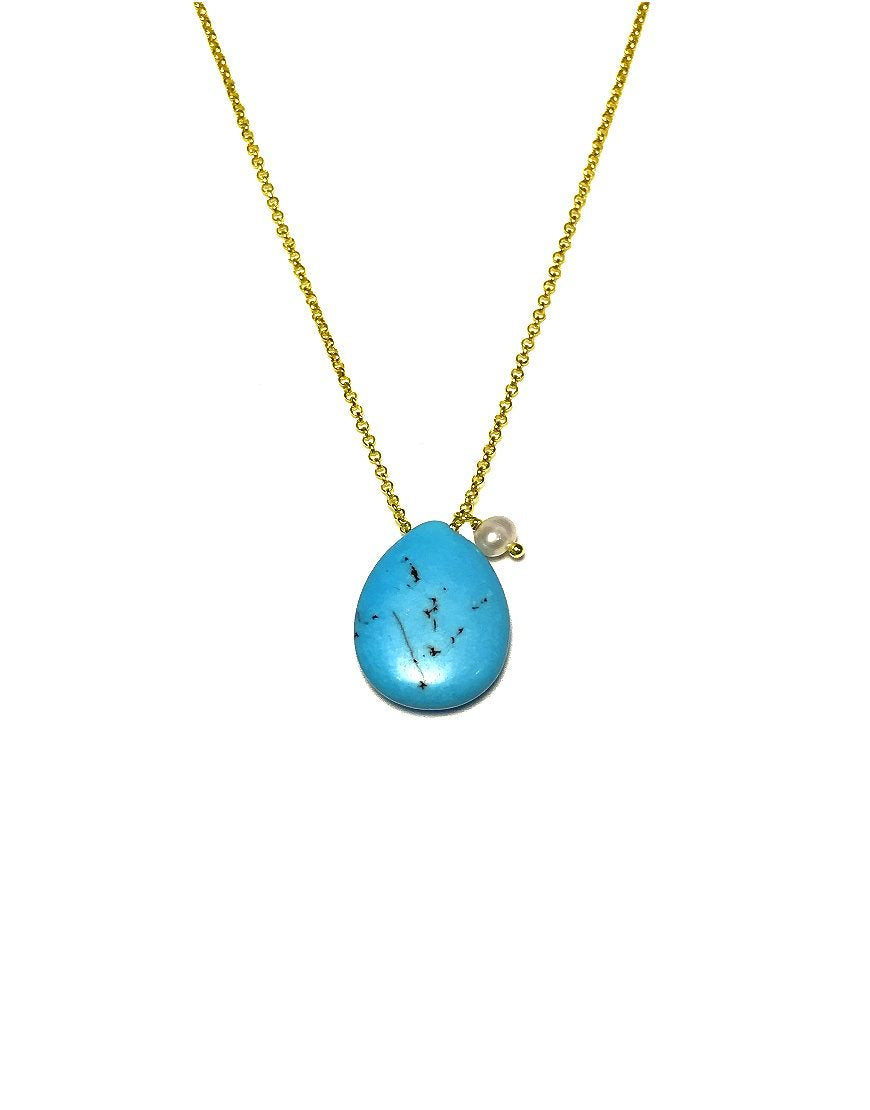 NECKLACE WITH TURQUOISE (31590)