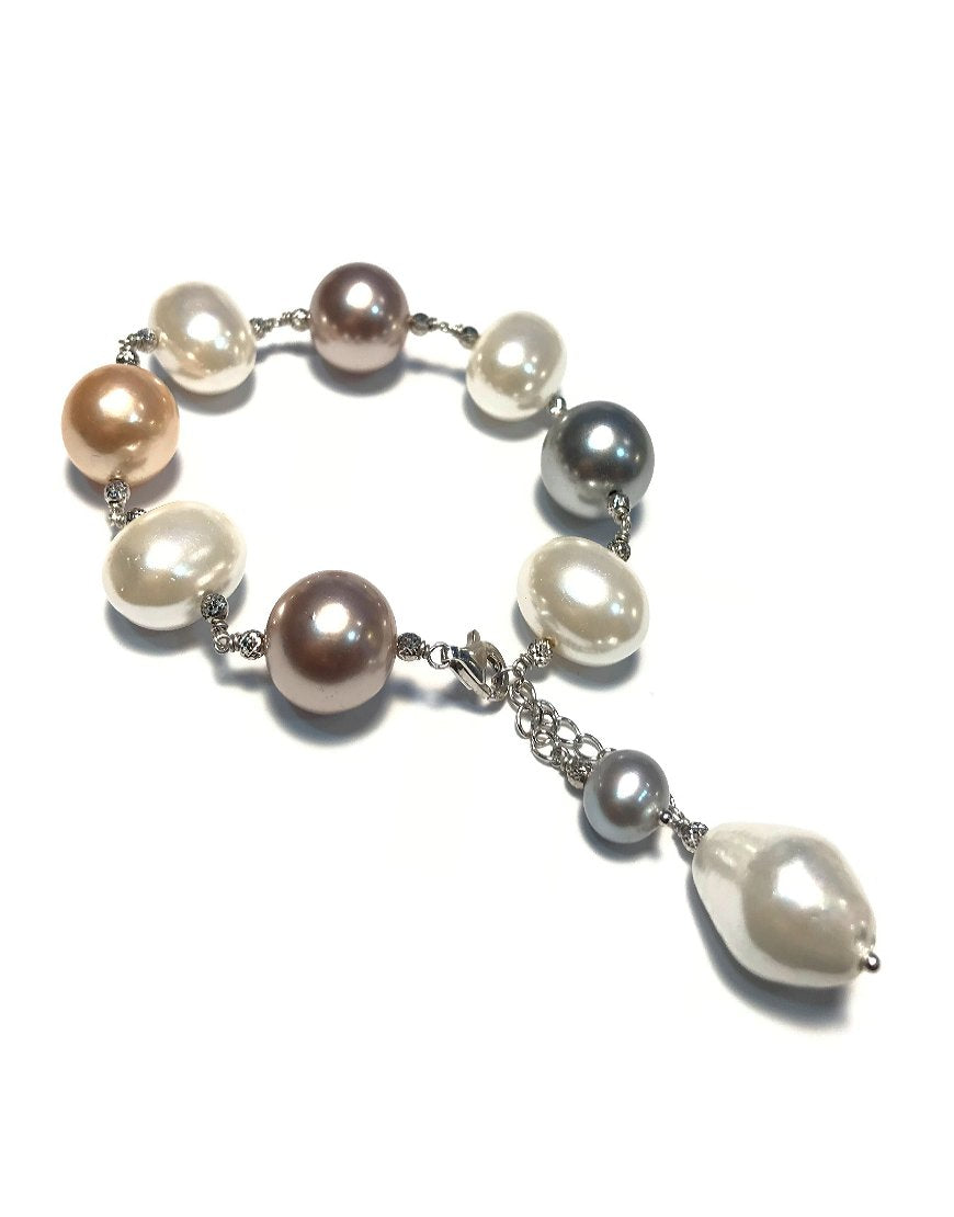 BRACELET WITH SHELL PEARL (31619)