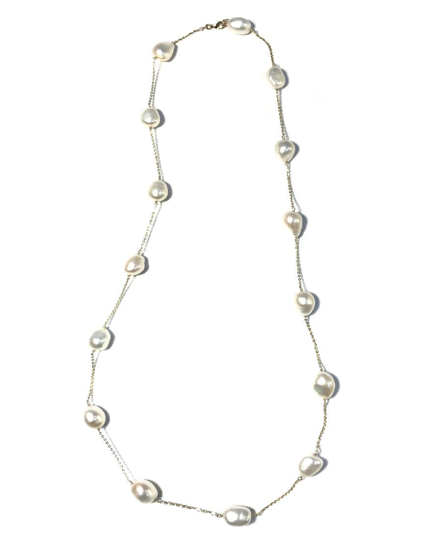 PEARL LARIAT NECKLACE (31736)