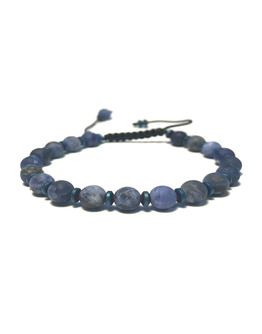 MEN'S BRACELET WITH SODALITE (31885)