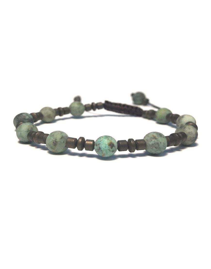 MEN'S BRACELET WITH TURQUOISE (31895)