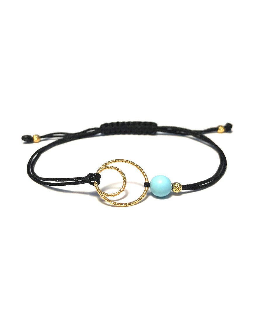 SILVER BRACELET WITH TURQUOISE (31931)