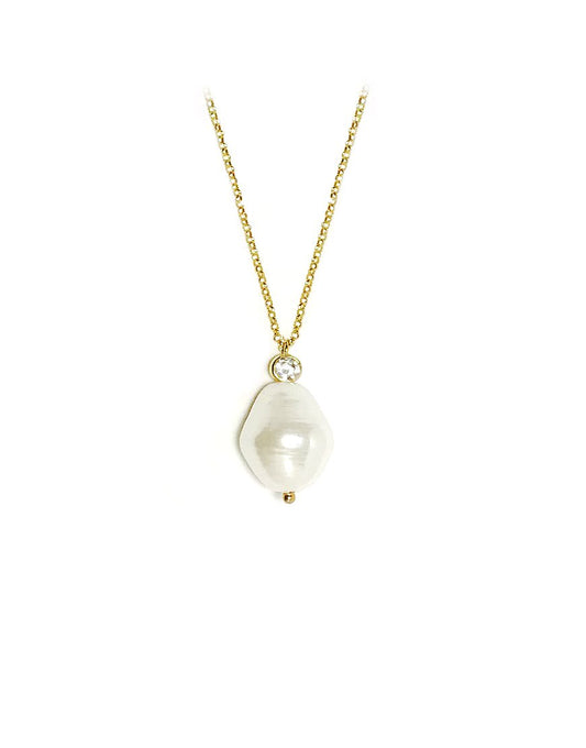 ΚΟΛΙΕ ΑΣΗΜΕΝΙΟ ΜΕ SHELL PEARL (32833)